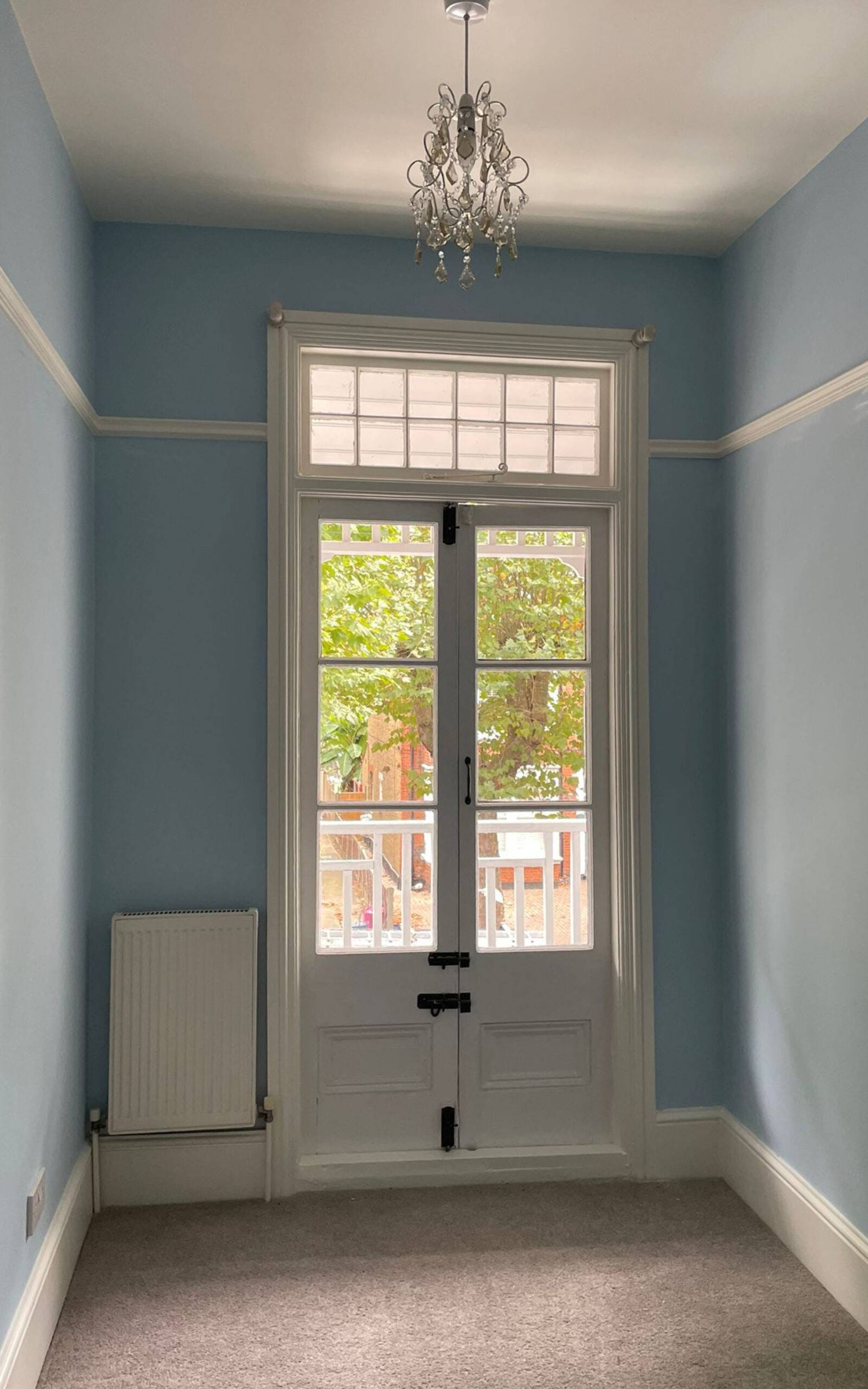 Back entrance renovation — before